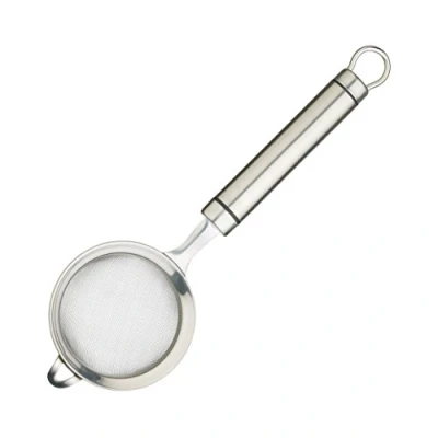Image de kitchen craft tamis professionnel avec manche ovale court en acier inoxydable 7cm