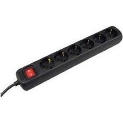 Afbeelding van TCD 6V + RA 1,5 Meter 3x1,0mm Zwart Schakelaar