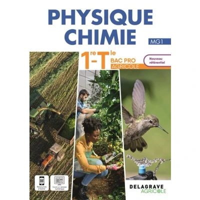 Image de Physique Chimie 1re, Tle Bac Pro Enseignement Agricole (2024) Pochette élève