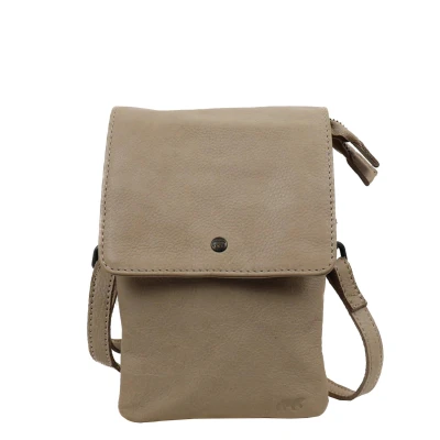 Afbeelding van Bear Design Daisy Leren Schoudertasje Feather