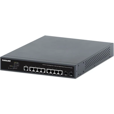 Afbeelding van Intellinet 562003 19 netwerk switch 10 / 100 1000 MBit/s IEEE 802.3bt, 802.3af (15.4 W), 802.3at (30 W)