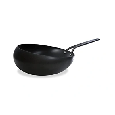 Afbeelding van BK Wokpan / Wokarang Black Steel ø 30 cm 2.6 Liter Zonder anti aanbaklaag