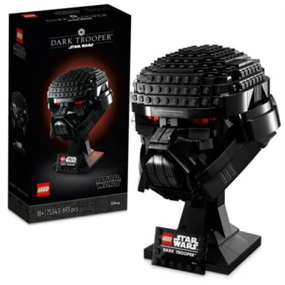 Image de LEGO® Star Wars™ 75343 Le casque du Dark Trooper