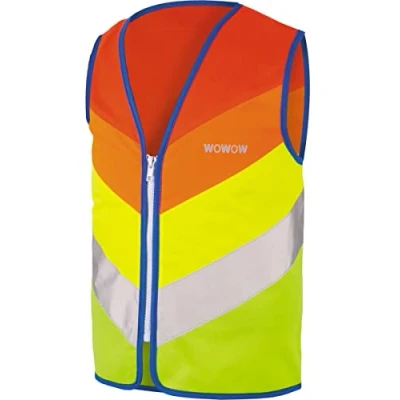 Afbeelding van Wowow Rainbow Jacket fluohesje, S (kind) Fluohesje