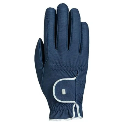 Afbeelding van Roeckl Rijhandschoen Lona Roeck Grip Lining Navy/silver 7