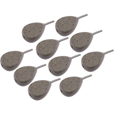 Afbeelding van NGT Gecoat Camo lood Inline Flat Pear 30g (10 stuks)