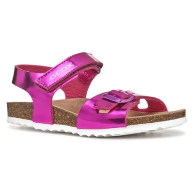Image de Geox Fille J Adriel Girl C Sandale, Fuchsia, 39 EU