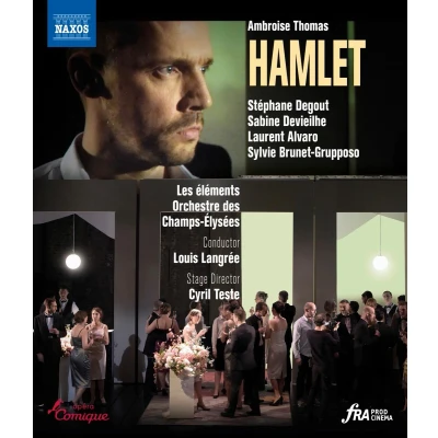Afbeelding van Stéphane Degout, Orchestre Des Champs Elysees Thomas: Hamlet (Blu ray)