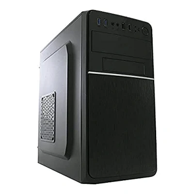 Afbeelding van LC Power 2015MB Micro tower PC behuizing Zwart