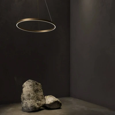 Afbeelding van Maytoni hanglamp Rim 1 lamp messing Ø60cm 4000K