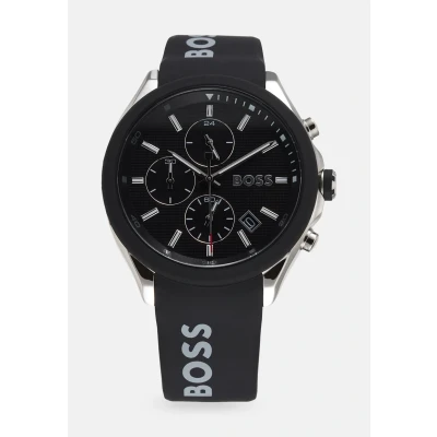 Afbeelding van BOSS Chronograaf, Heren, Maat: One Size, Black