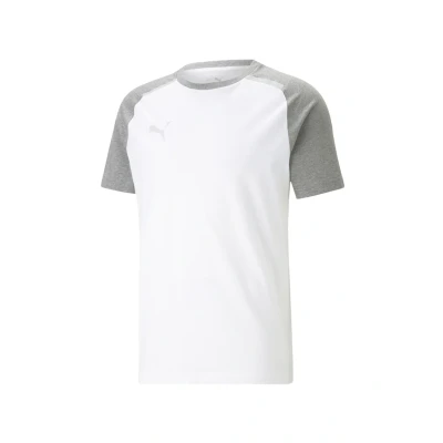 Afbeelding van Puma, Mannen, Sportief shirt, teamCUP Casuals Tee (S), Wit, S