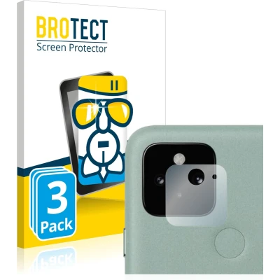 Afbeelding van BROTECT Screenprotector voor Google Pixel 5 (ALLEEN Camera Lens) Folie Beschermfolie Beschermglas transparant (3 Stuks)