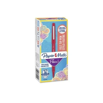 Image de Stylo feutre Paper Mate Flair Rouge