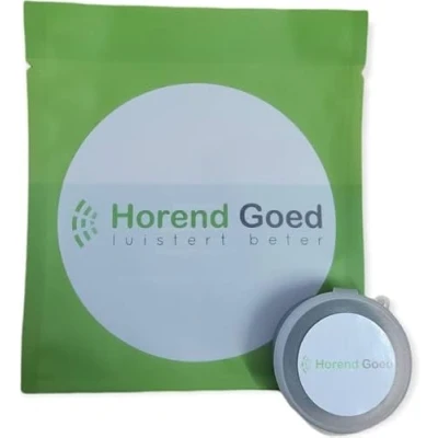 Afbeelding van Horend Goed veiligheidskoordje voor hoortoestel zwart
