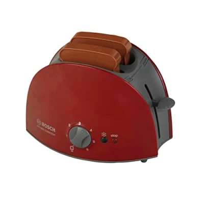 Afbeelding van Theo Klein 9578 Bosch broodrooster, mechanische functie, incl. 2 dummy sneden brood, speelgoed voor kinderen vanaf 3 jaar