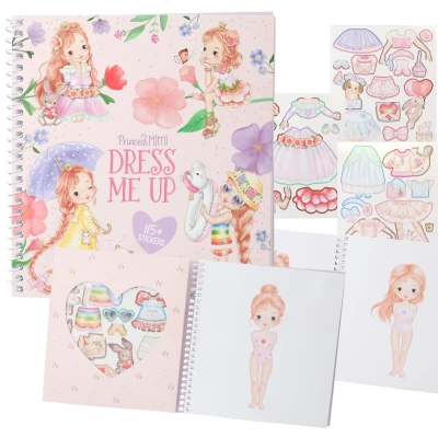 Afbeelding van Depesche Princess Mimi Dress Me Up stickerboek