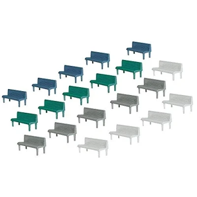Image de Faller Modélisme accessoires de décor HO Mobilier : Bancs