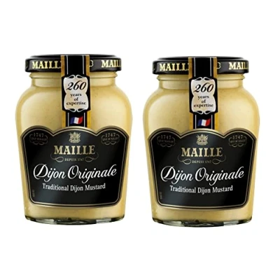 Afbeelding van Maille Dijon mosterd (215 g) 2 stuks