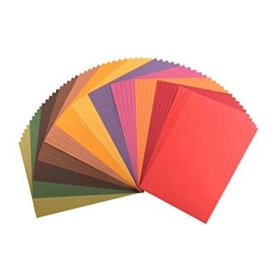 Afbeelding van Florence Karton Herft Kleuren A4 Gladde textuur 216g 60 vellen