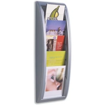 Image de Paperflow présentoir mural aluminium quick fit system format a5