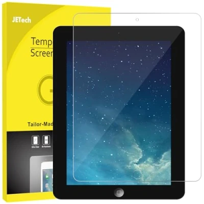 Afbeelding van JETech Displaybeschermfolie voor iPad 4, 3 en 2 van gehard glas, 1 stuk