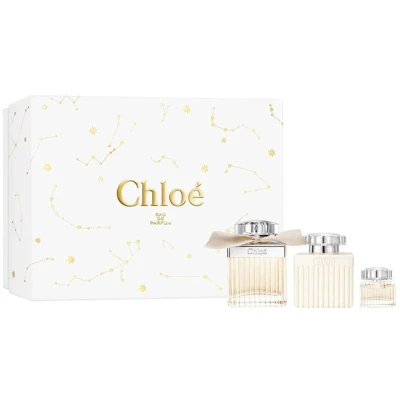 Afbeelding van Chloé Giftset 75 ml eau de parfum spray + 5 100 bodylotion cadeauset voor dames