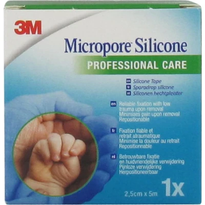 Afbeelding van 3M Nexcare Micropore Tape 2.5cm x 5m