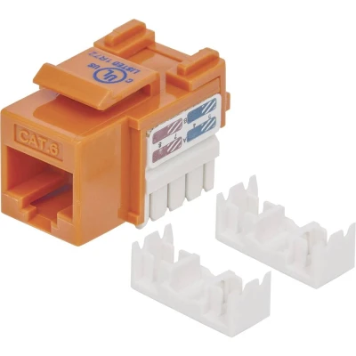 Afbeelding van Intellinet 210775 RJ45 inbouwmodule Keystone CAT 6