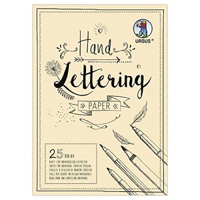 Afbeelding van Handlettering Papier Creme, A4