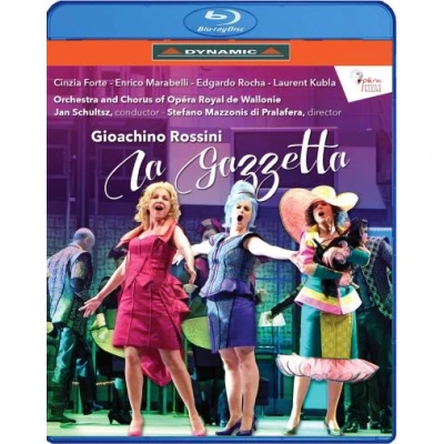 Afbeelding van Orchestra And Chorus Of Opéra Royal De Wallonie Rossini: La Gazzetta (Blu ray)