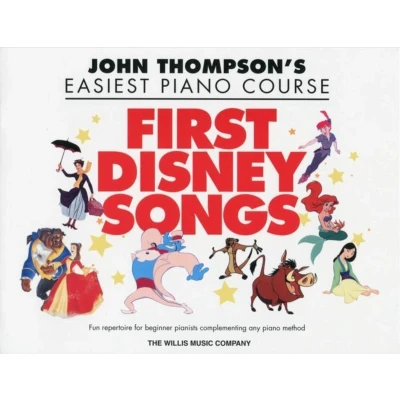 Afbeelding van John Thompson&#039;s Piano Course First Disney Songs