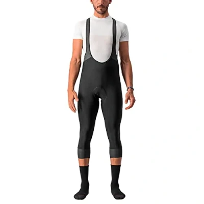 Afbeelding van 3/4 Fietsbroek Castelli Tutto Nano maat Xxl Zwart