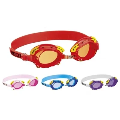 Afbeelding van BECO kinder zwembril Palma, met krab design, roze , 4+