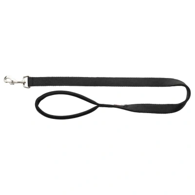 Afbeelding van Trixie Hondenriem Premium Zwart 180X2 CM