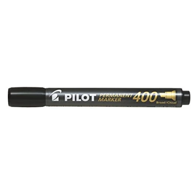 Afbeelding van VILTSTIFT PILOT SCA 400 B SCHUIN 4MM ZWART