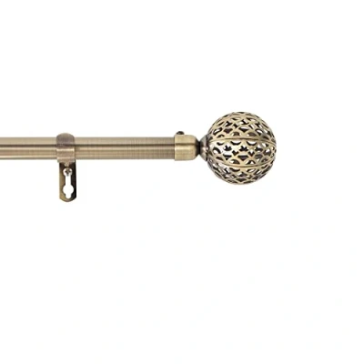 Afbeelding van Douceur d&#039;Intérieur DECO EXT TRINGLE SET. 19 mm 120 &lt; 210 CM PLAAT GLOBA MUIT