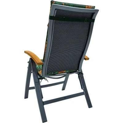 Afbeelding van Madison Tuinstoelkussen hoge rug 50x120 cm universeel Lua green