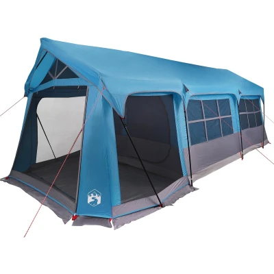 Afbeelding van vidaXL Camping Tent met Ramen Blauw 10 Persoons Waterdicht