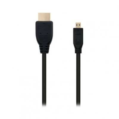 Image de Câble HDMI vers Micro NANOCABLE 10.15.3501 Noir (0,8 m)