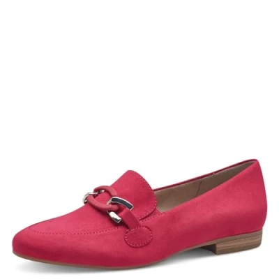 Afbeelding van Jana Instappers, Dames, Maat: 38, Fuxia Textiel
