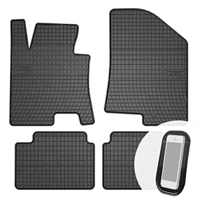 Afbeelding van 4 stuks rubberen automatten voor auto, perfecte pasvorm, geschikt Hyundai i30 II 2012 2016