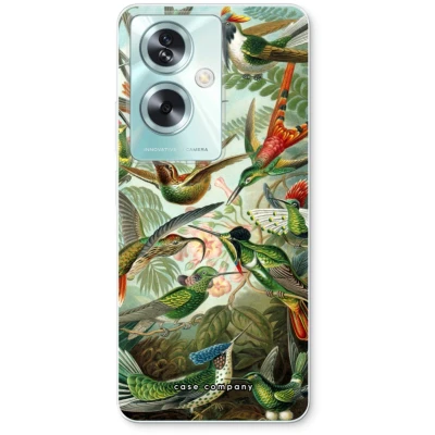 Afbeelding van Case Company® hoesje geschikt voor Oppo A79 Haeckel Trochilidae Soft Cover Telefoonhoesje Bescherming aan alle Kanten en Schermrand