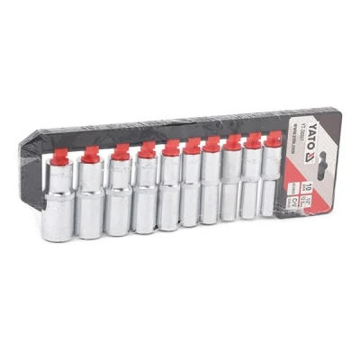 Afbeelding van YATO YT 38861 Doppenset 10 Binnen zeszijdig 1/2 Vierkant