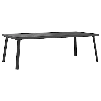 Afbeelding van Tuintafel 110x55x35 cm staal antracietkleurig
