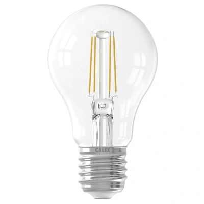 Afbeelding van LED volglas Filament Standaardlamp 240V 4W 390lm E27 A60, Helder 2700K CRI80 Dimbaar Calex