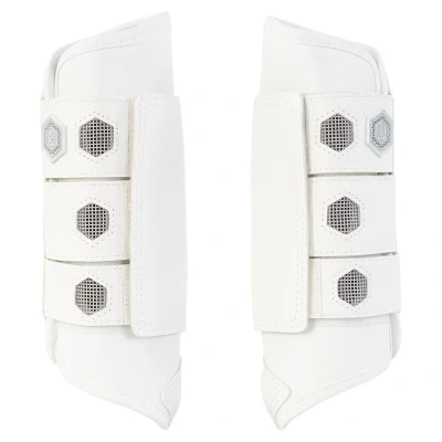 Image de BR Protection des jambes XC Grandeur Arrière BlancVendu par Agradi