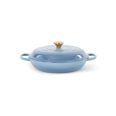 Afbeelding van Le Creuset Campagnard Braad /stoofpan Ø30 Cm Staalblauw