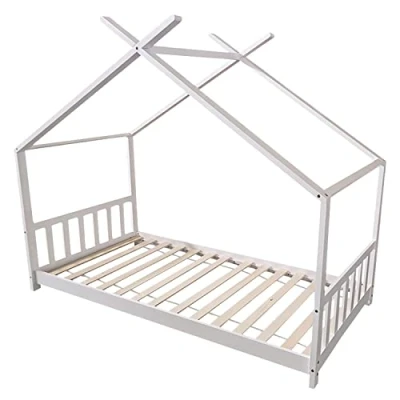Afbeelding van Kinderbed 190x90cm wit GASPARD