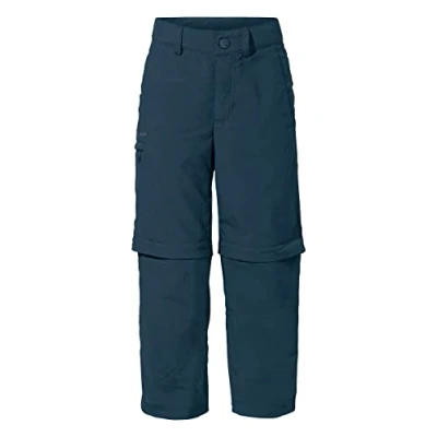Afbeelding van Vaude Detective Antimos Zipp Off Broek Kids Afritsbroek dark sea uni
